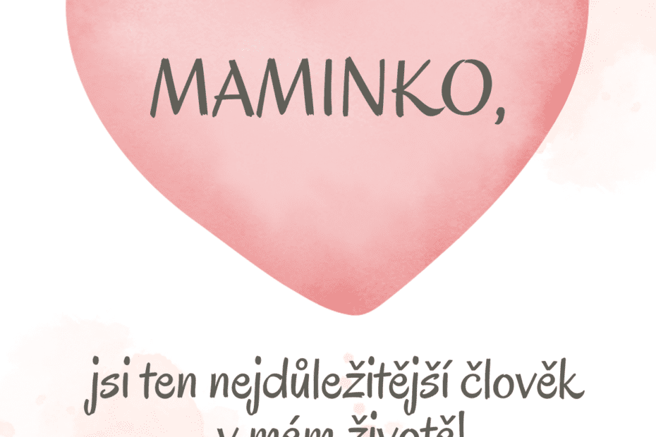 Přání ke dni matek