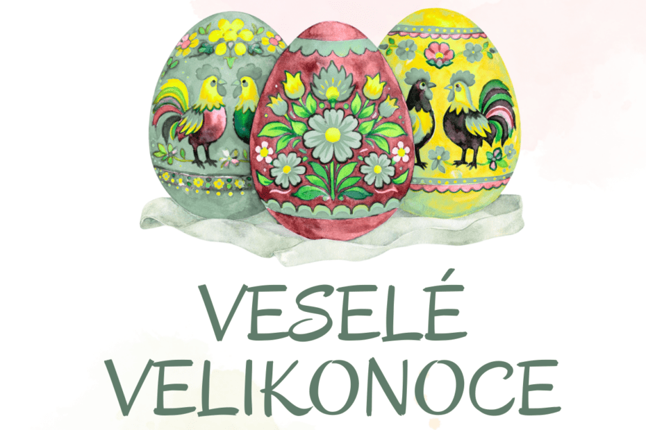 Velikonoční přání 2026 ke stažení - vajíčka